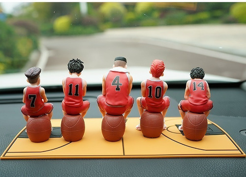 5 Unids/set Figura De Acción Slam Dunk Juguete Anime Muñeca