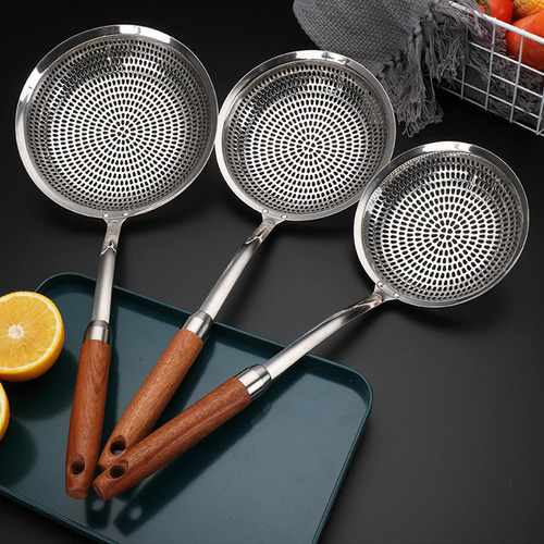 Cuchara Ranurada Con Mango Largo Para Cocinar, Colador,