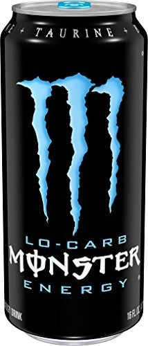 Monster Energy, Lo-carb, 16 Onzas Líquidas, Paquete De 24.