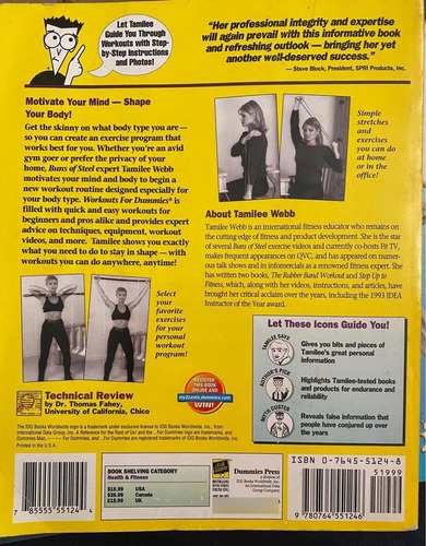 Workouts For Dummies (Usado)