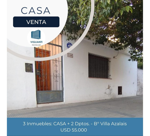 Ideal Inversor B° Villa Azalais!! (muy Buena Renta Mensual)