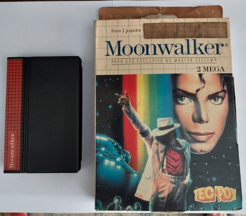 Michael Jackson Moonwalker Original Master System 