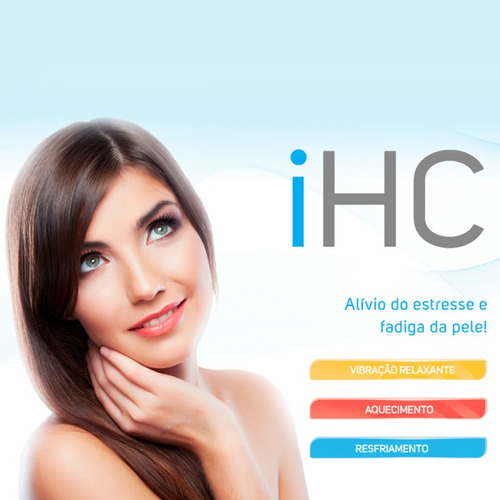 Masajeador facial con vibración, calentamiento y enfriamiento IHC Basall