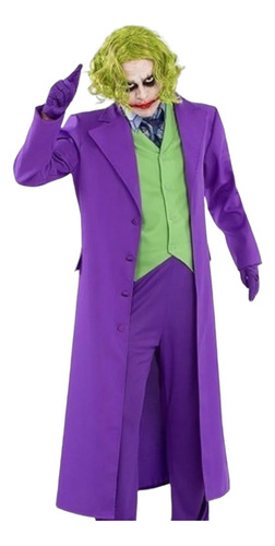 Disfraz Guasón Joker Adult Pint/pelo Halloween De Let's Play
