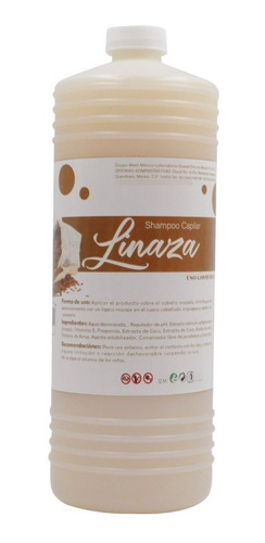 Shampoo Extracto De Linaza Cabello Rizado (1 Litro)