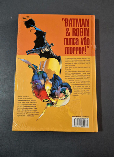 Batman & Robin – Edição Definitiva, de Morrison, Grant. Editorial Panini, capa dura em português, 2019