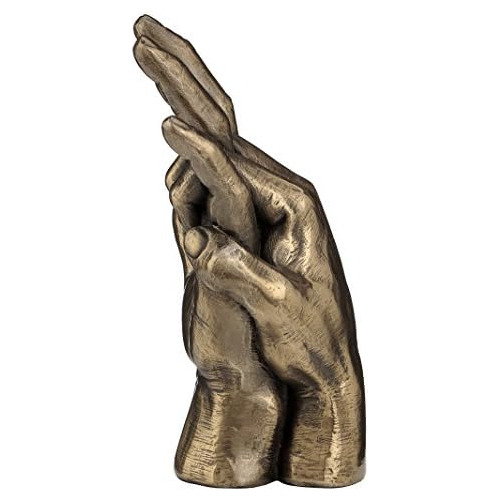 Escultura De Manos Entrelazadas De Almas Gemelas - Rega...