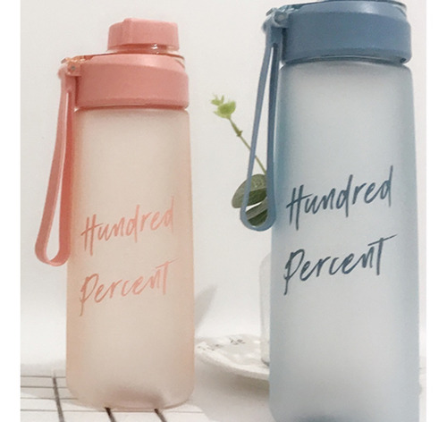 Botella Deportiva Plastica 800 Ml Ecológica Reutilizable Gym