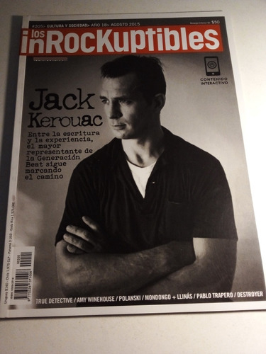 Revista Los Inrockuptibles N° 205 Jack Kerouac 