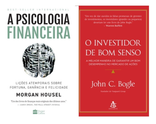 Kit Psicologia Financeira Investidor De Bom Senso, De Vários Autores. Editora Harpercollins, Capa Mole Em Português