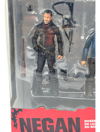 Negan & Glenn The Walking Dead Deluxe Box Mcfarlane Nuevo (Usado)
