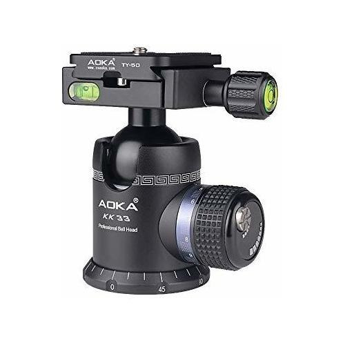 Aoka - Cabezal De Bola Panorámico Con Rotación De 360 Grados