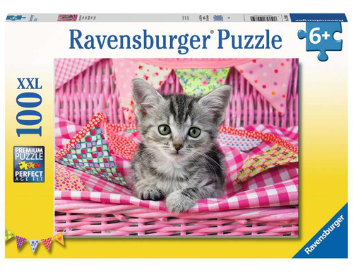 Rompecabezas Gatito P/niños 100p Grande Xxl Ravensburger