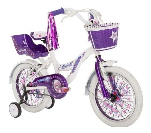 Bicicleta Raleigh Lilh Honey Rod 16 Aluminio Nena Violeta Único