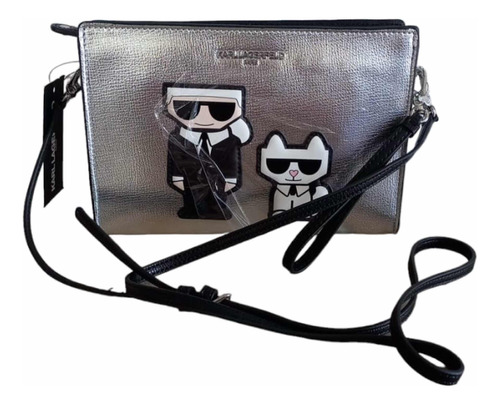 Crosbody Karl Lagerfeld Original Mod:lh3eu6ch Med:23x15x4 Cm