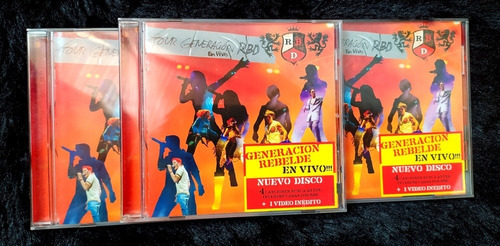 Cd Rbd # Tour Generación