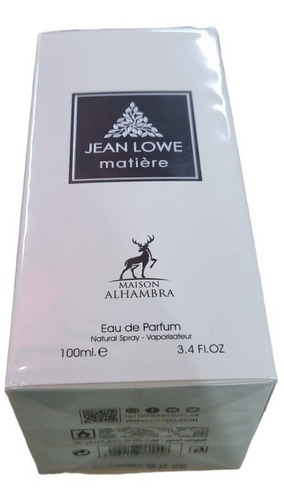 Perfume Maison Alhambra Jean Lowe Matiere Edp 100ml Dama