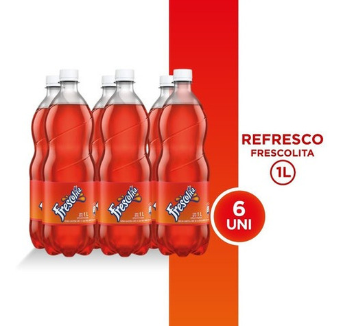 Refresco Frescolita Pet 1l 6 Unidades.