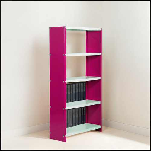 Estantería Habitat Plus 5/300 Rosa/blanco Simonrack