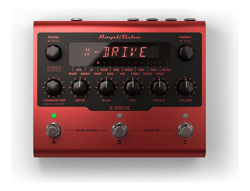 Amplitube X-drive Pedal De Distorsión, Distorsión De Todos L