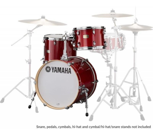 Bateria Acústica Yamaha Sbp8f3 Stage Custom Bop Kit C Red