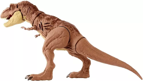 Dinossauro T-Rex Jurassic World Dominion Dano Extremo Mattel