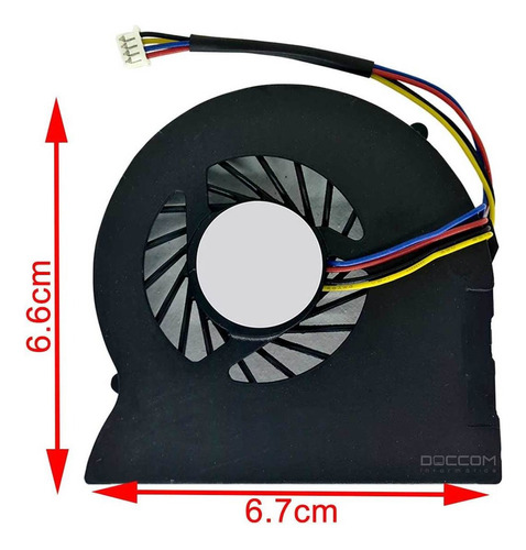 Cooler Ventoinha Fan P/ Lenovo Ideapad Z475 Z370 Z370a Z370g