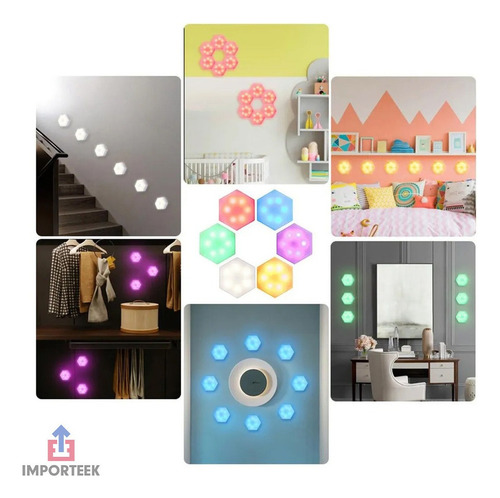 . Lamparas Luces Decorativas Led Pared Techo Modular +