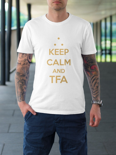 Camiseta Keep Calm And Tfa - Maçonaria