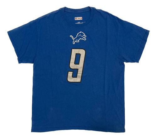 Playera Detroit Lions #9 Stafford Nfl Team Apparel 