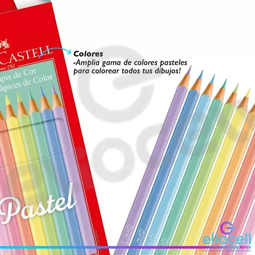 Lapices de Colores Pastel x 10 Faber Castell