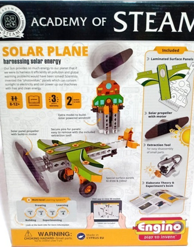  Avión Solar Academy Of Steam