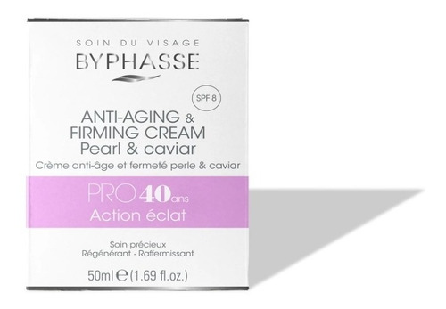 Crema Antiedad Pro 40 Años Perla Y Caviar Byphasse 50 Ml