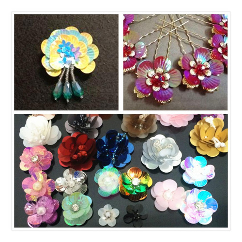 Conjunto De 6 Conchas Brillantes Para Crear Joyería Y