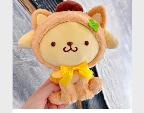 Peluche Kuromi  Cinamoroll Sanrio Disfraz Gato Cute Kawaii