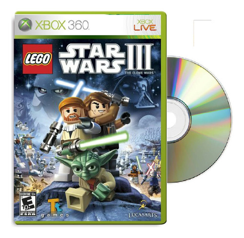 Lego Star Wars 3 Xbox 360 Físico  Original  (Reacondicionado)