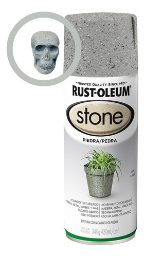 Spray Cinza Efeito Pedra - Para Objetos Decorativos