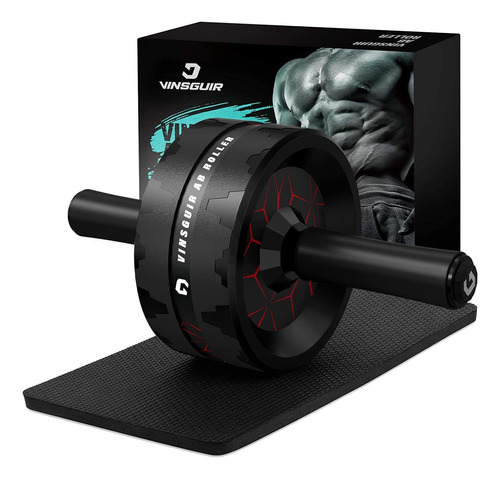 Rueda De Abdominales Con Rodillera Para Entrenamiento En Cas