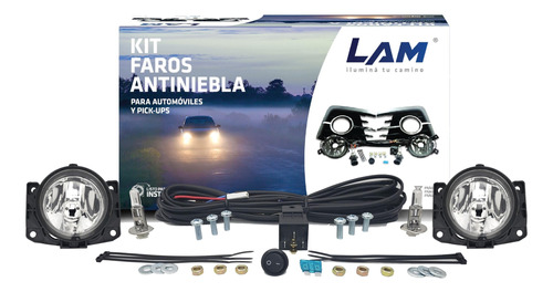 Kit De Faros Auxiliares Fiat Linea 09/16 Ambos Lados