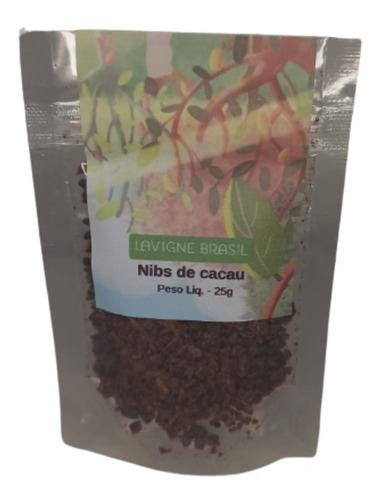 Nibs De Cacau Vegano Mata Atlântica -  25g