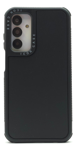 Funda 3 En 1 Para Samsung A16 Case Uso Rudo Bumper Protector Negro Samsung A16
