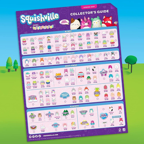 Mini Playset House Squishmallows Squishville