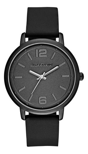 Reloj Skechers Ardmore Sr6073 Quartz Para Mujer, Negro