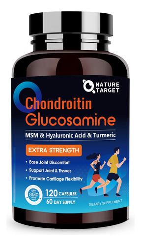 Nature Target Glucosamina Condroitina Msm, Suplemento De Apo