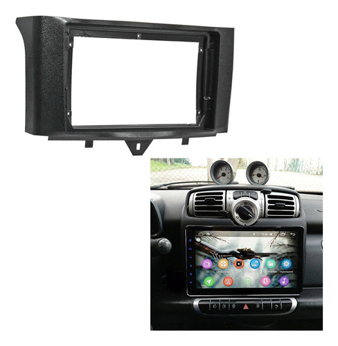 Radio De Coche Fascia De 2 Din Para Fortwo 2011-2015 Dvd Ste