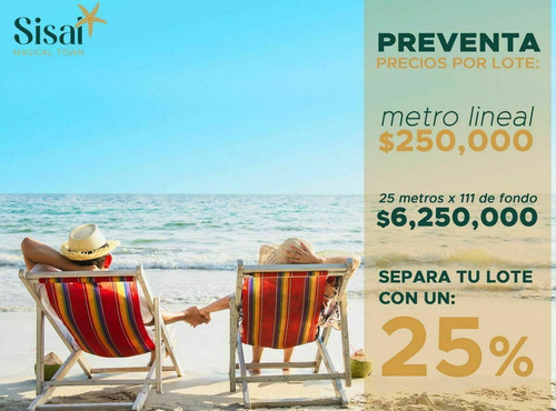 Imagen 5 de 8 de Venta Terrenos Frente Al Mar En Sisal, Mérida, Yucatán