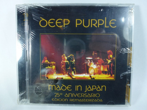 Made In Japan 25 Aniversario Deep Purple Audio Cd Caballli 