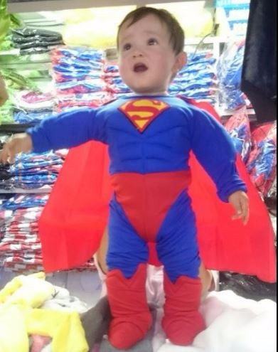 Disfraz De Superman Para Bebé, Entrega Inmediata