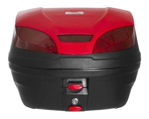 Baul Moto Smart Box 30l Rojo Pro Tork®