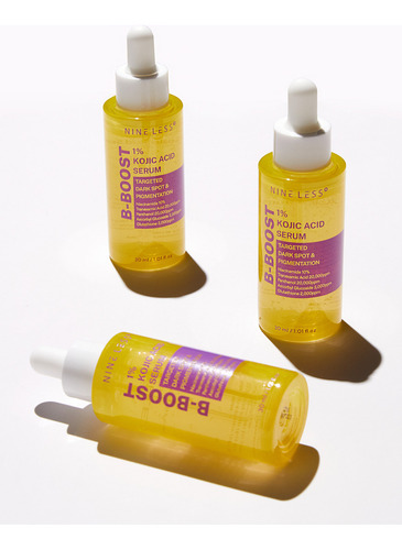 Nine Less B-boost Kojic Acid Serum 1% - 30ml Momento De Aplicación Día Tipo De Piel Todo Tipo De Piel
